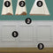 2 metry bieżące Boiserie z litego drewna Ayous lakierowane na biało all inclusive (200Lx100Hcm)