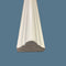 Barre de 2,10 mètres linéaires de profil Pierre de Taille pour Boiserie en Ayous laqué blanc SOLID CLASSIC 