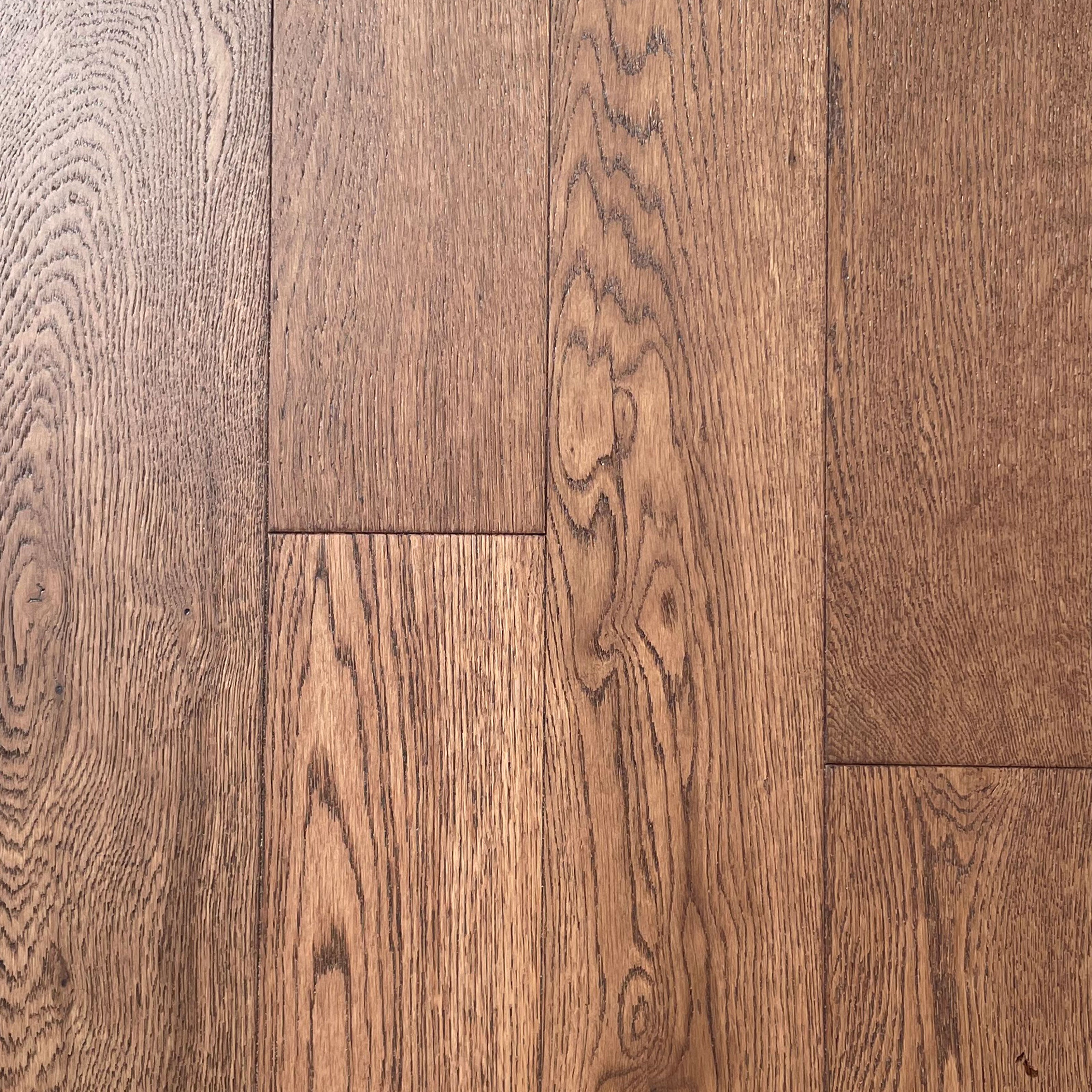 Pavimento in legno di rovere prefinito verniciato spazz. 10x125x900 linea PLANET mod. CANYON - Eternal Parquet