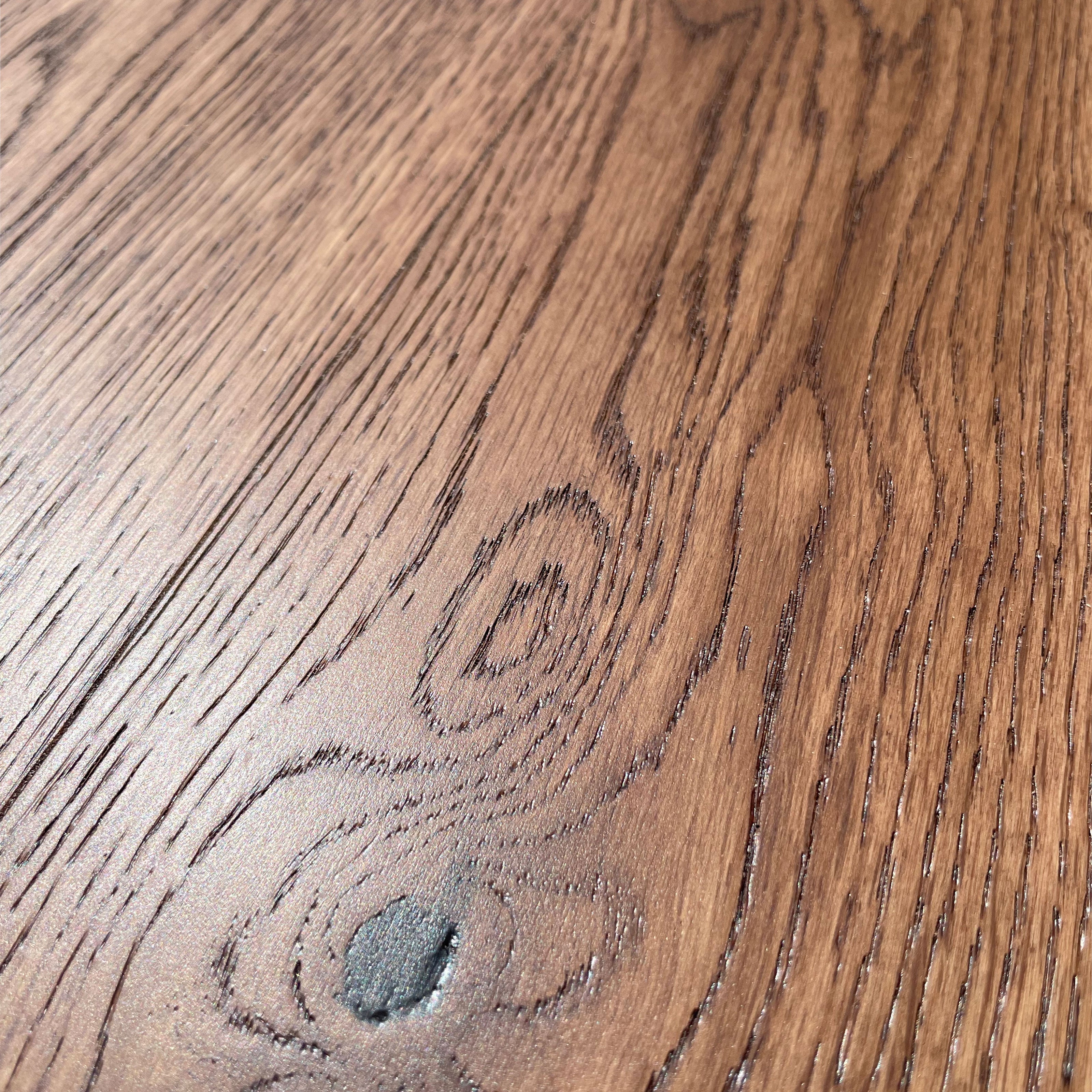 Pavimento in legno di rovere prefinito verniciato spazz. 10x125x900 linea PLANET mod. CANYON - Eternal Parquet