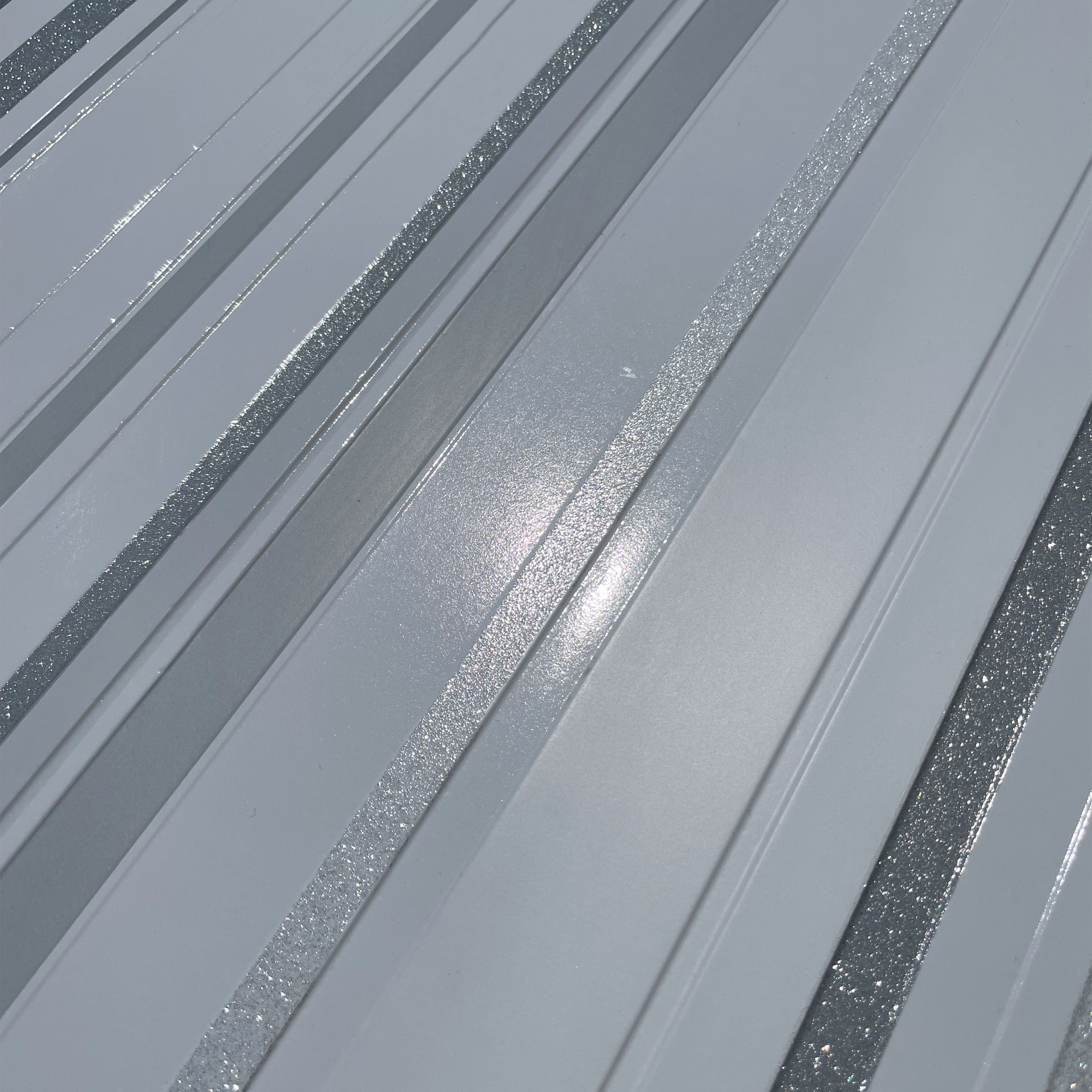 MAXI Pannelli 3D HI-RES Rivestimento a parete in PVC - RIGHE GLITTER- Realistici e isolanti. - Eternal Parquet