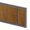 Volledige staaf 12x160x2800 Wandbekleding Boiserie MILLERIGHE panelen in eiken of wit polymeer