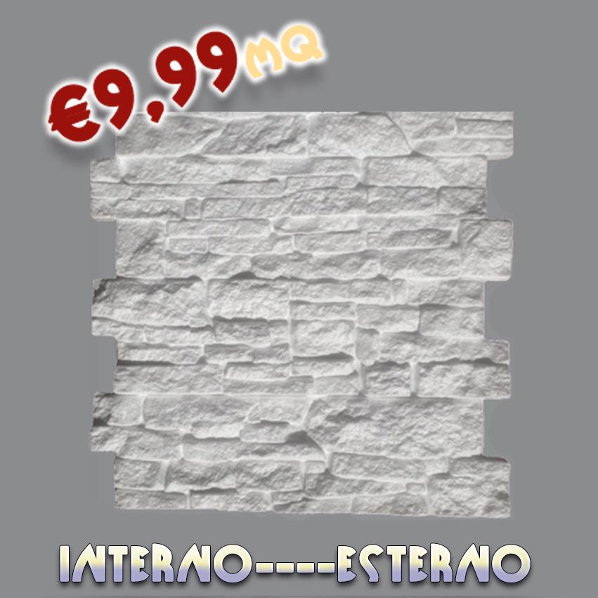 PANNELLI IN EPS Pacco da 22,77MQ effetto mattoni, rivestimento per pareti - Eternal Parquet