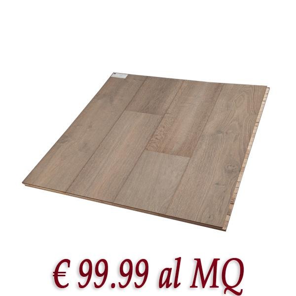 LOTTO STOCK MAXILISTONE 100MQ CASTLE TOLTEC Rovere Spazzolato a Mano e Oliato - Eternal Parquet