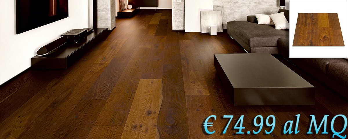 LOTTO STOCK MAXILISTONE 100MQ Rovere Naturale Rustico, Affumicato e Oliato - Eternal Parquet
