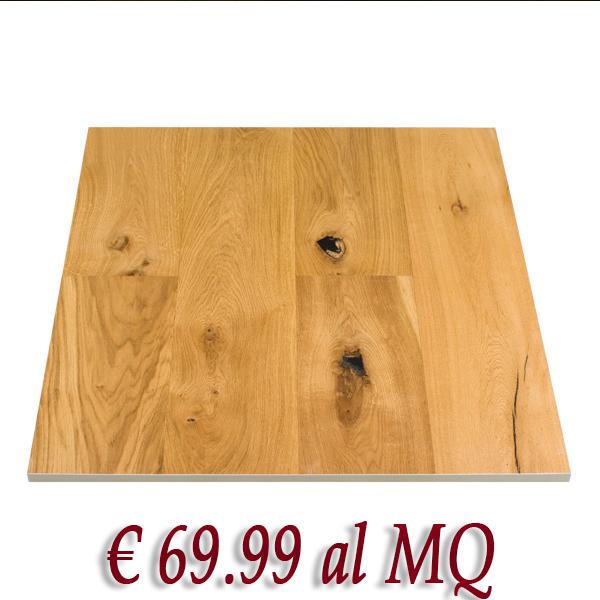 LOTTO STOCK MAXILISTONE 50MQ "GRAND COUNTRY" Rovere Naturale Rustico e Oliato - Eternal Parquet