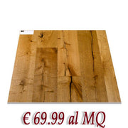 LOTTO STOCK MAXILISTONE 50MQ "RUSTIC WIN" Rovere Affumicato, Spazzolato e Oliato - Eternal Parquet