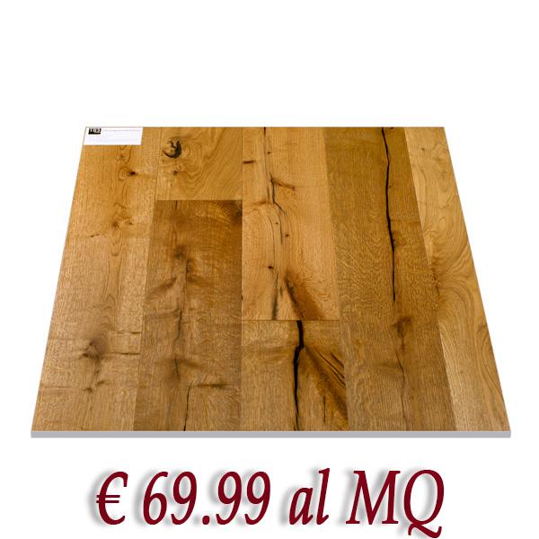LOTTO STOCK MAXILISTONE 50MQ "RUSTIC WIN" Rovere Affumicato, Spazzolato e Oliato - Eternal Parquet