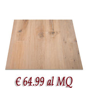 MAXILISTONE STYLEFLOORING "mod.RUSTIKAL WEIB" Quercia Selvatica sbiancata spazzolato, bordi smussati e oliato 189X15X1860 Posa incollata o flottante - Eternal Parquet