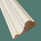 barra da 2 metri lineari di profilo TORO per Boiserie in legno MASSICCIO di Ayous laccato bianco