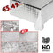 Tovaglia PVC Trasparente H140 goffrata 3D antimacchia resistente diversi decori - Eternal Parquet