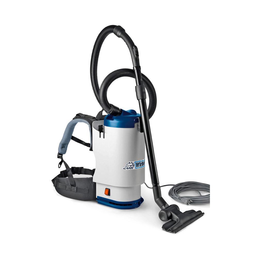 Aspirateur Dorsal Wirbel W1 - Puissant 900W, Réservoir 5L - Léger (4.8 Kg), Mains Libres - Pour Nettoyage Atelier, Chantier - 6