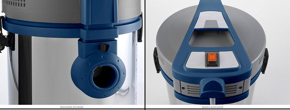 "POWER WD 36 P/L" ASPIRAPOLVERE WIRBEL 1250W ASPIRATORE SOLIDI - LIQUIDI - Eternal Parquet
