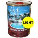 Lios sundeck Wood Oil Light olio impregnante per legno decking esterno 1-5L - Eternal Parquet